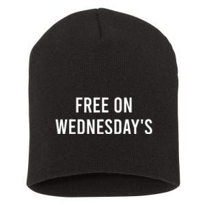 Biden Campaign Hawks ‘Free On Wednesdays’ Anti Trump Short Acrylic Beanie