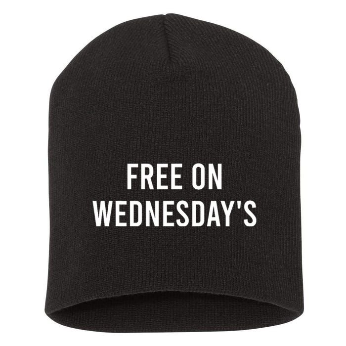 Biden Campaign Hawks ‘Free On Wednesdays’ Anti Trump Short Acrylic Beanie