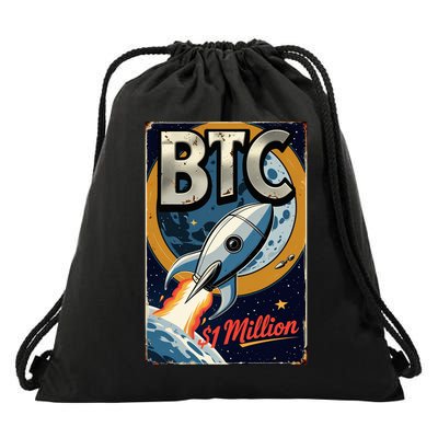 Bitcoin Cryptocurrency HODL Trader BTC  Drawstring Bag