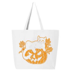 Black Cat Halloween Gifts Funny Spooky Scary 25L Jumbo Tote