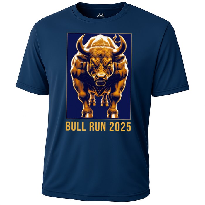 Bitcoin Cryptocurrency HODL Trader BTC Bull Run  Cooling Performance Crew T-Shirt