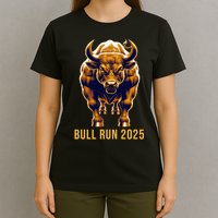 Bitcoin Cryptocurrency HODL Trader BTC Bull Run  T-Shirt