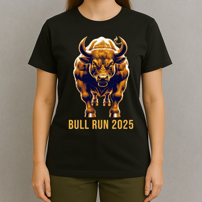 Bitcoin Cryptocurrency HODL Trader BTC Bull Run  T-Shirt