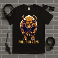 Bitcoin Cryptocurrency HODL Trader BTC Bull Run  T-Shirt
