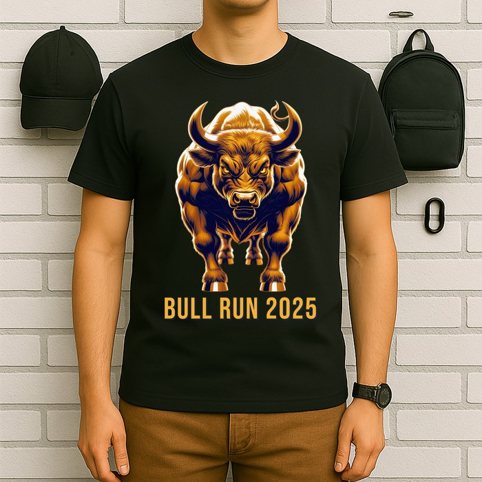 Bitcoin Cryptocurrency HODL Trader BTC Bull Run  T-Shirt