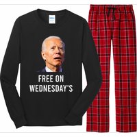 Biden Campaign Hawks ‘Free On Wednesdays’ Anti Trump Trending Long Sleeve Pajama Set