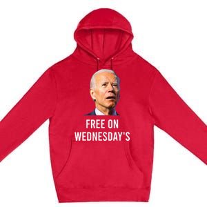 Biden Campaign Hawks ‘Free On Wednesdays’ Anti Trump Trending Premium Pullover Hoodie