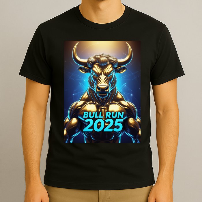Bitcoin Cryptocurrency HODL Trader BTC Bull Run  T-Shirt