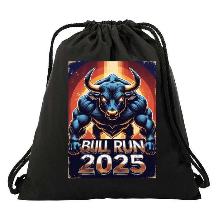 Bitcoin Cryptocurrency HODL Trader BTC Bull Run  Drawstring Bag