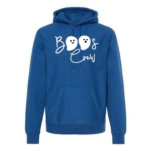 Boos Crew Halloween Squad Matching Group Halloween Gift Premium Hoodie