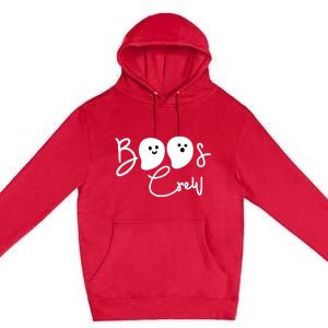 Boos Crew Halloween Squad Matching Group Halloween Gift Premium Pullover Hoodie