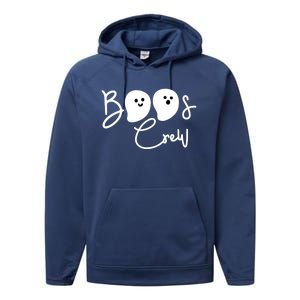 Boos Crew Halloween Squad Matching Group Halloween Gift Performance Fleece Hoodie