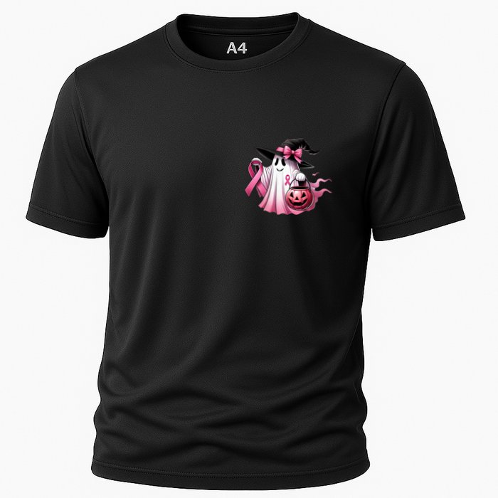 Breast Cancer Halloween Front And Back Performance Shirt