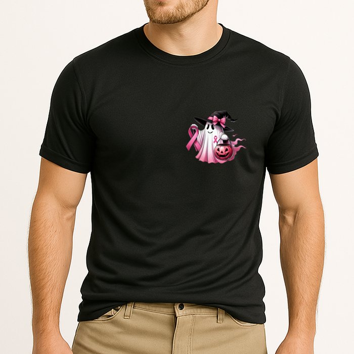 Breast Cancer Halloween Front And Back Performance Shirt
