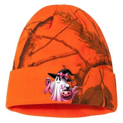 Breast Cancer Halloween Front And Back Kati Licensed 12" Camo Beanie