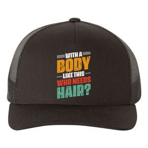 Body Confidence Humor Graphic Yupoong Adult 5-Panel Trucker Hat