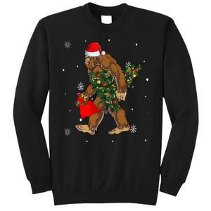 Bigfoot Christmas Holiday Festive Sweatshirt