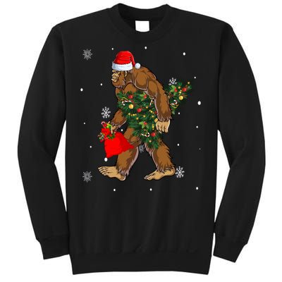 Bigfoot Christmas Holiday Festive Sweatshirt