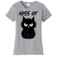 Black Cat Hiss Off For Men Women Meow Cat Gifts Women's T-Shirt