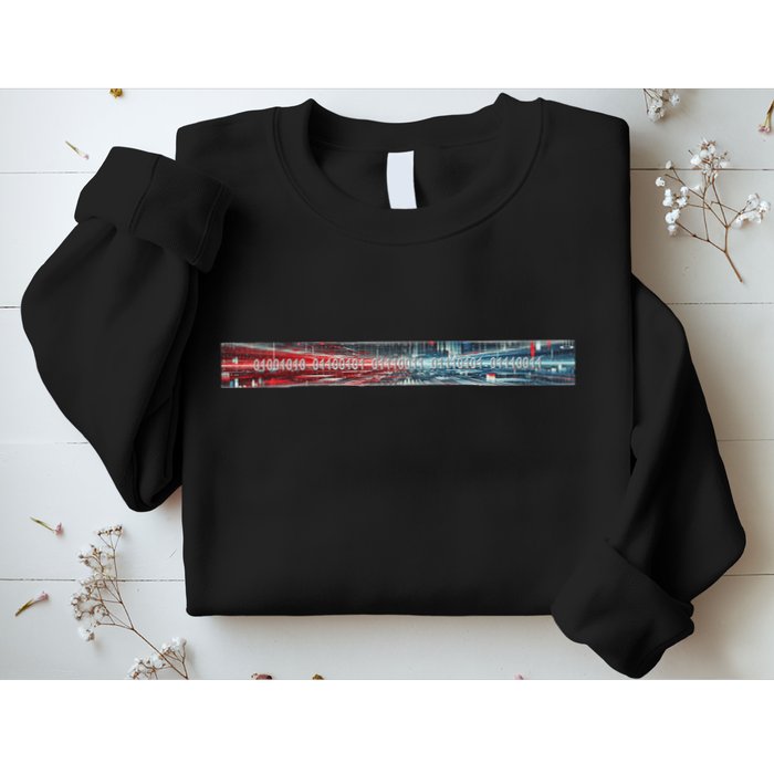 Binary Code Hidden Message Sweatshirt