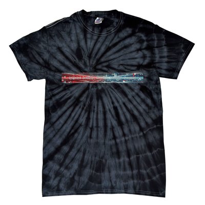 Binary Code Hidden Message Tie-Dye T-Shirt