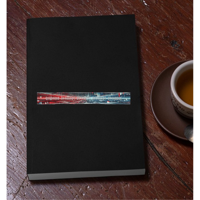 Binary Code Hidden Message Permanent Decal Sticker