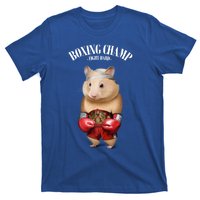 Boxing Champion Hamster Fighter Funny Gift T-Shirt