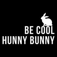 Be Cool Hunny Bunny Funny 90s Movie S 16 in Basic Backpack