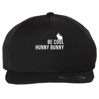 Be Cool Hunny Bunny Funny 90s Movie S Wool Snapback Cap