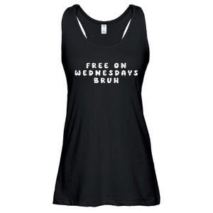 Biden Campaign Hawks ‘Free On Wednesdays’ Bruh Fanny Ladies Essential Flowy Tank