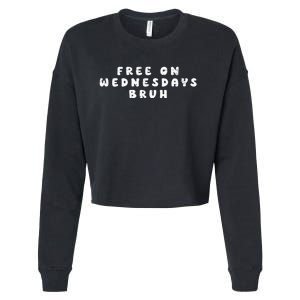 Biden Campaign Hawks ‘Free On Wednesdays’ Bruh Fanny Cropped Pullover Crew