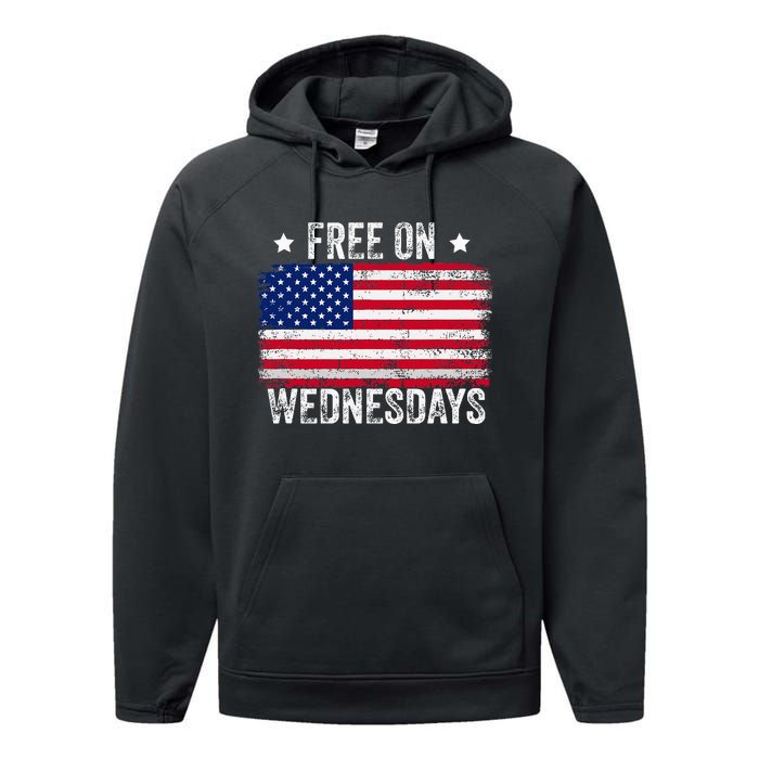 Biden Campaign Hawks ‘Free On Wednesdays Performance Fleece Hoodie