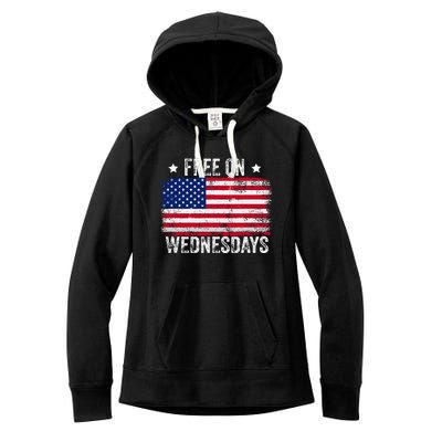 Biden Campaign Hawks ‘Free On Wednesdays Women's Fleece Hoodie