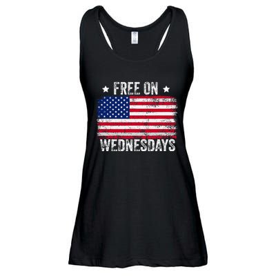 Biden Campaign Hawks ‘Free On Wednesdays Ladies Essential Flowy Tank