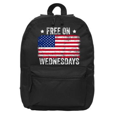 Biden Campaign Hawks ‘Free On Wednesdays 16 in Basic Backpack