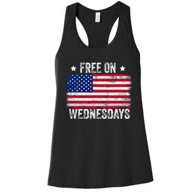 Biden Campaign Hawks ‘Free On Wednesdays Women's Racerback Tank