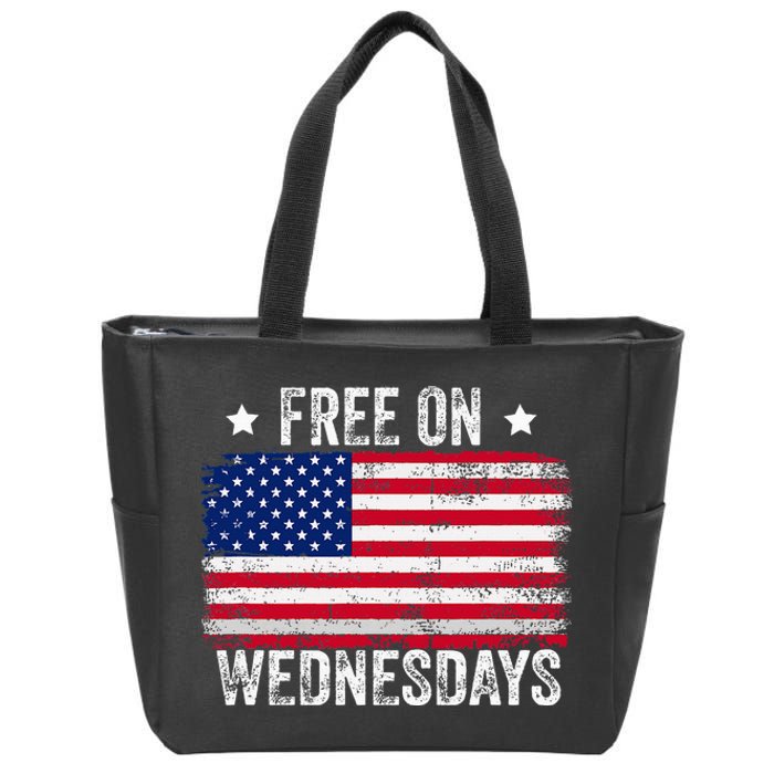 Biden Campaign Hawks ‘Free On Wednesdays Zip Tote Bag