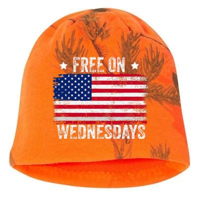 Biden Campaign Hawks ‘Free On Wednesdays Kati - Camo Knit Beanie