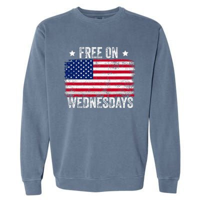 Biden Campaign Hawks ‘Free On Wednesdays Garment-Dyed Sweatshirt