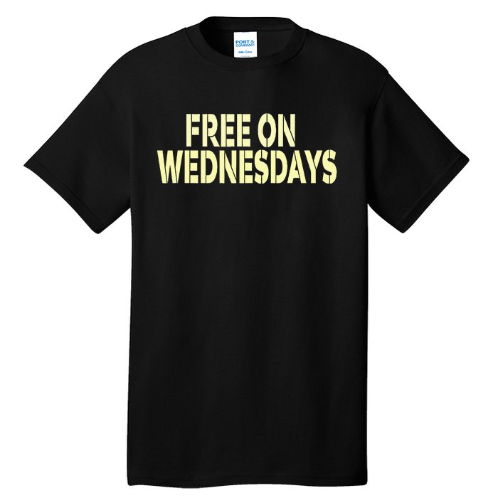 Biden Campaign Hawks ‘Free On Wednesdays’ Tall T-Shirt