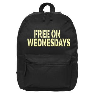 Biden Campaign Hawks ‘Free On Wednesdays’ 16 in Basic Backpack