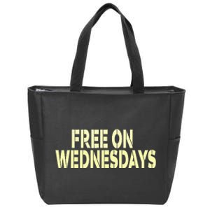 Biden Campaign Hawks ‘Free On Wednesdays’ Zip Tote Bag