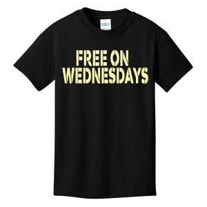 Biden Campaign Hawks ‘Free On Wednesdays’ Kids T-Shirt