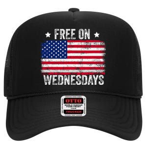 Biden Campaign Hawks ‘Free On Wednesdays’ High Crown Mesh Back Trucker Hat