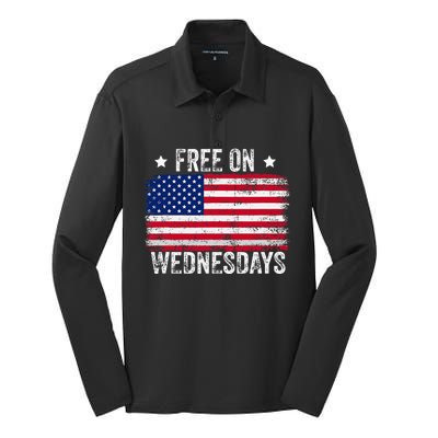 Biden Campaign Hawks ‘Free On Wednesdays’ Silk Touch Performance Long Sleeve Polo