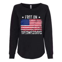 Biden Campaign Hawks ‘Free On Wednesdays’ Womens California Wash Sweatshirt