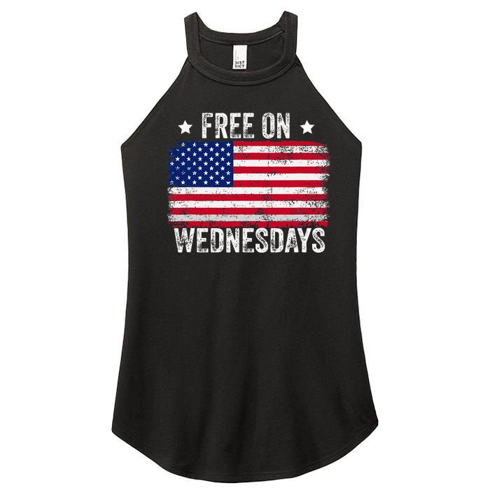 Biden Campaign Hawks ‘Free On Wednesdays’ Women’s Perfect Tri Rocker Tank