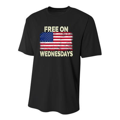 Biden Campaign Hawks ‘Free On Wednesdays’ Youth Performance Sprint T-Shirt