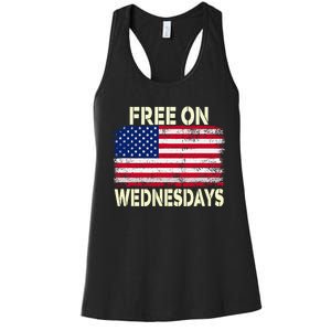 Biden Campaign Hawks ‘Free On Wednesdays’ Women's Racerback Tank