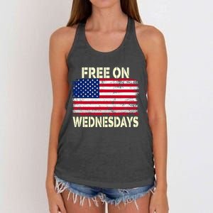 Biden Campaign Hawks ‘Free On Wednesdays’ Women's Knotted Racerback Tank